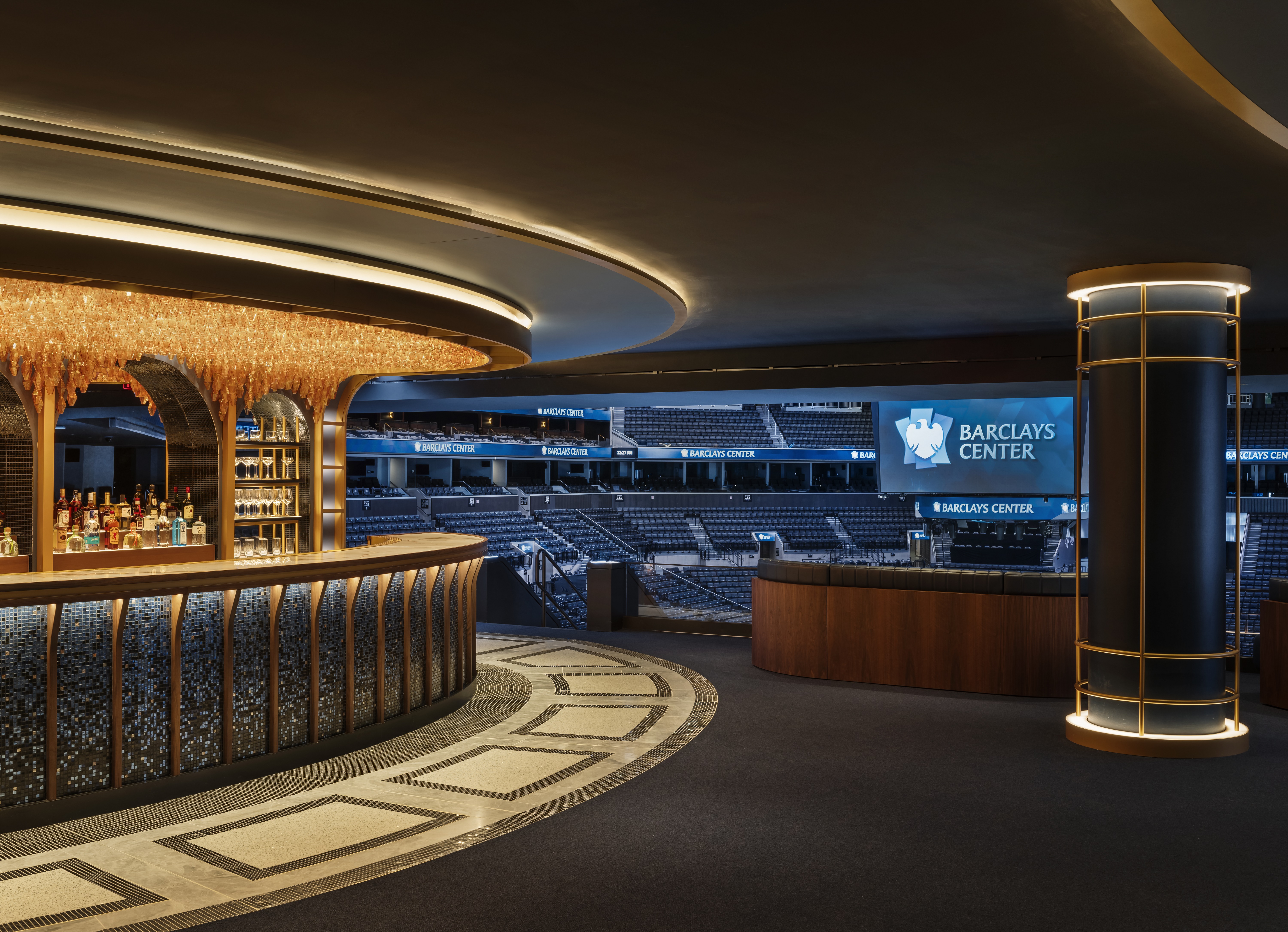 Shawmut Design and Construction completes new premium and fan spaces to enhance experience at Barclays Center